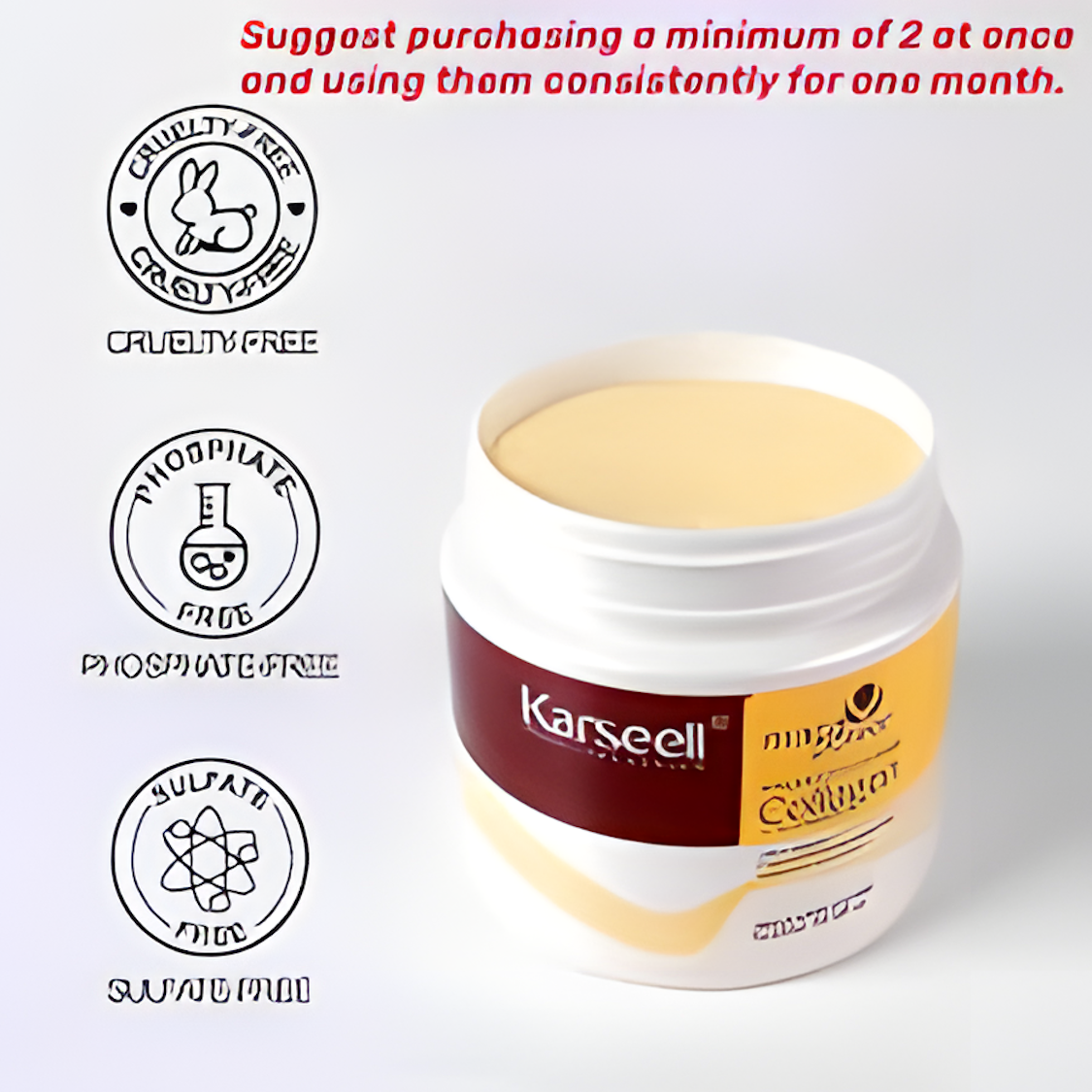 Karseell Collagen Hair Treatment Mask 500ml – Deep Repair for Smooth, Shiny & Healthy Hair