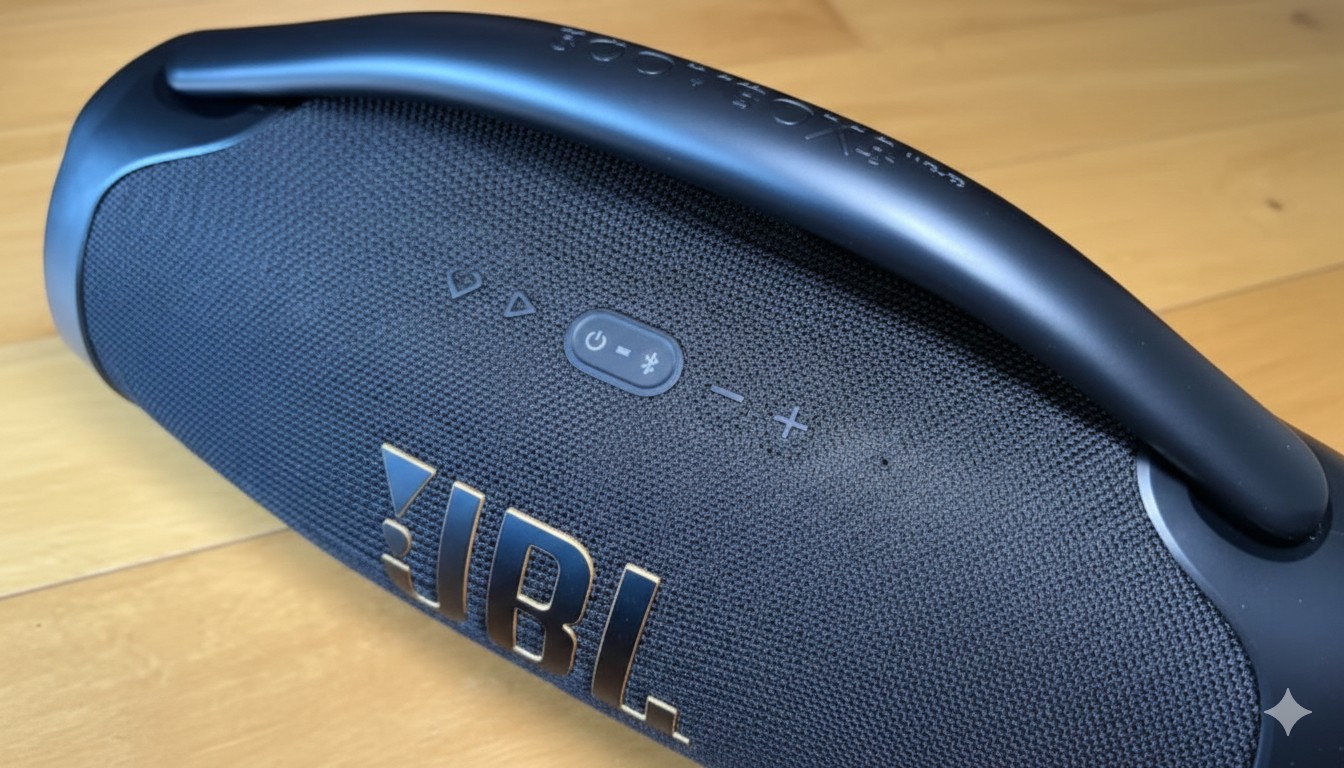 JBL Boombox 3 – Waterproof Portable Bluetooth Speaker with Massive Bass & 24-Hour Playtime