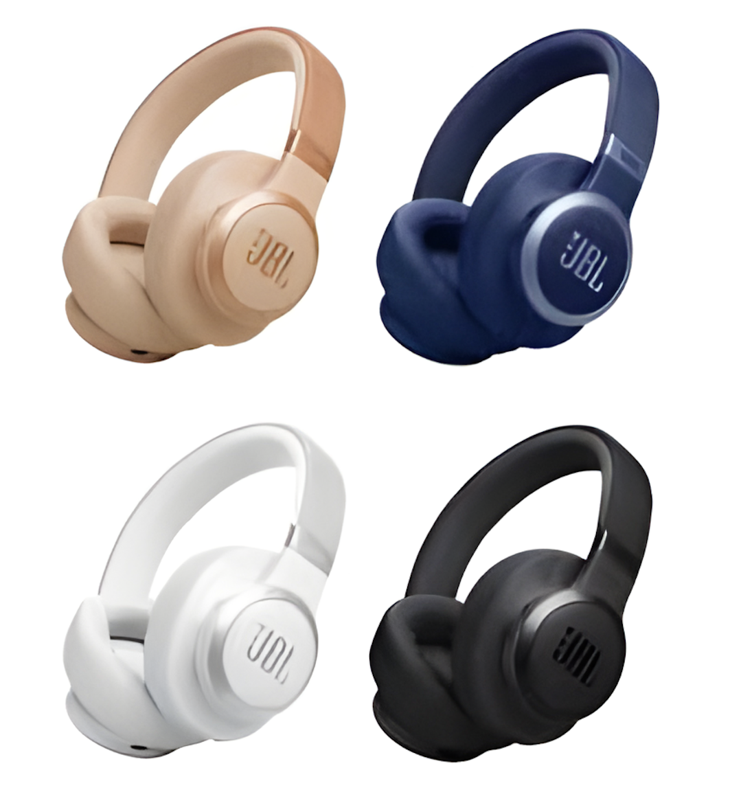 JBL Live 770NC Wireless Over-Ear Headphones – Adaptive Noise Cancelling, 70H Battery & Deep Bass Sound