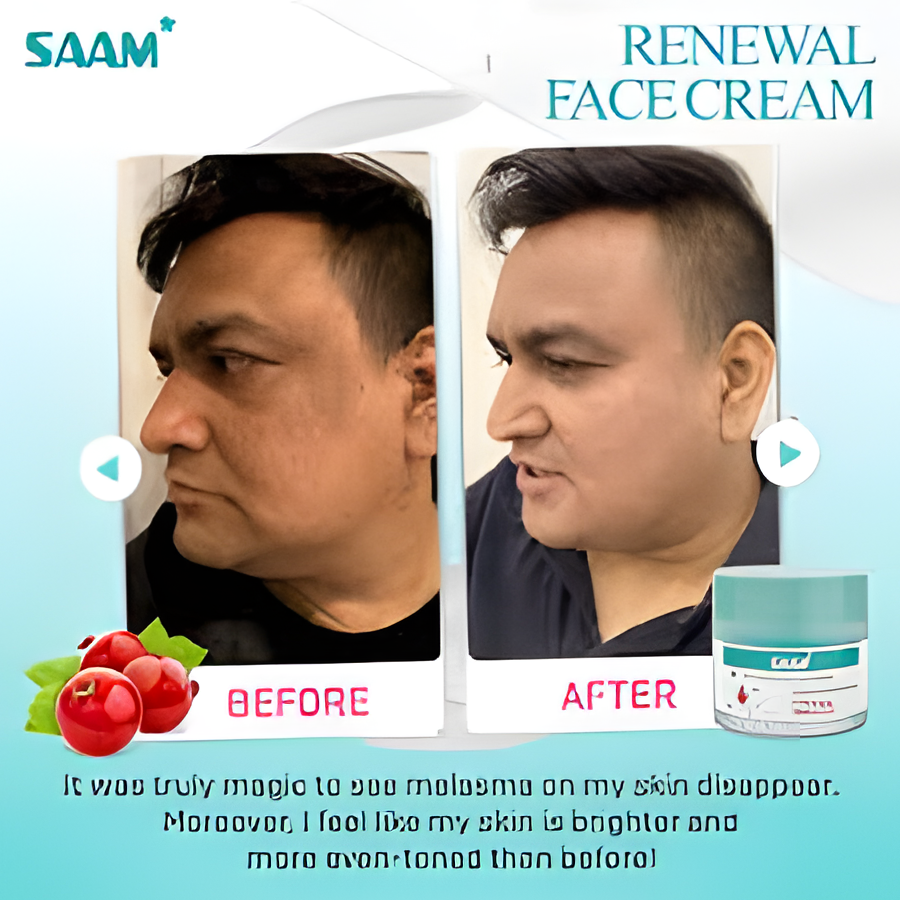 SAAM Renewal Face Cream – Hydrating, Repairing & Glow-Enhancing Skincare