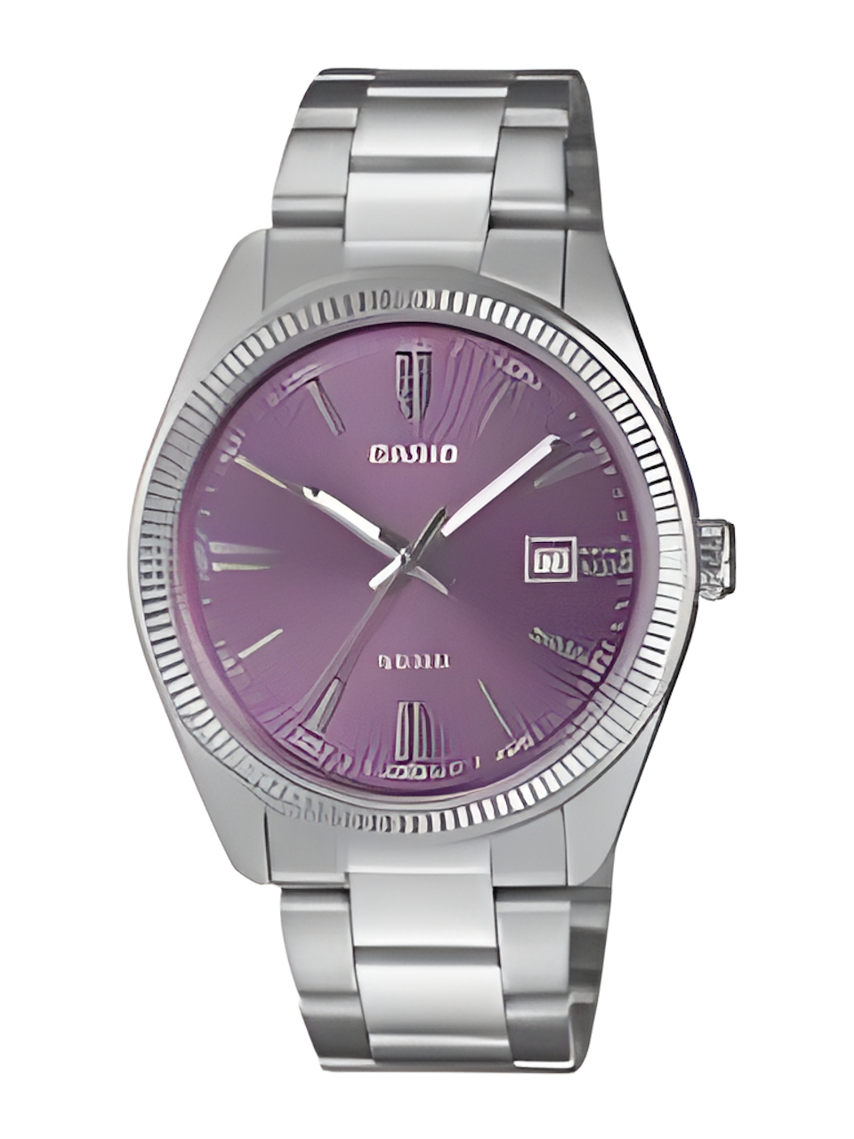 Round Dial Digital Watch – Classic Design with Comfortable Strap