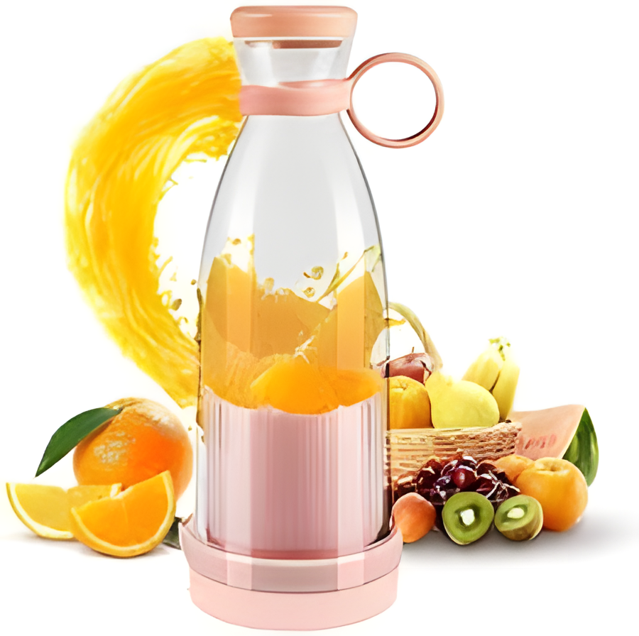 Portable Mini Juicer Blender – USB Rechargeable Multifunction Electric Smoothie Maker