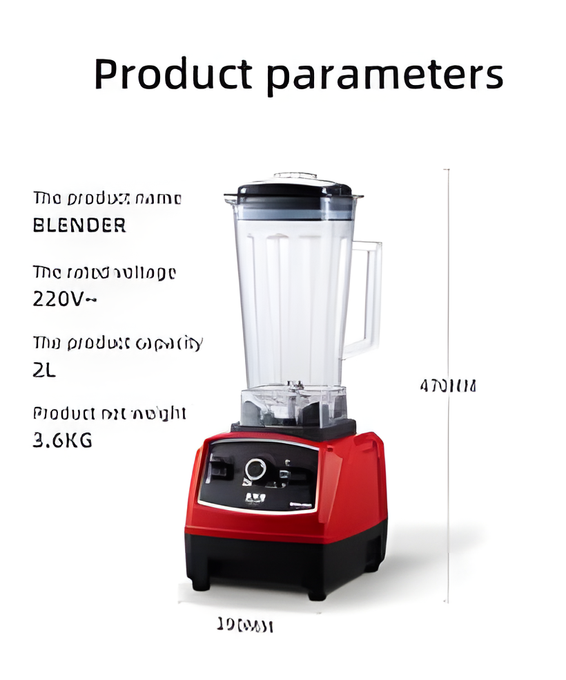 Silver Crest 2-in-1 Blender & Juicer – Powerful 2-in-1 Blender & Juicer